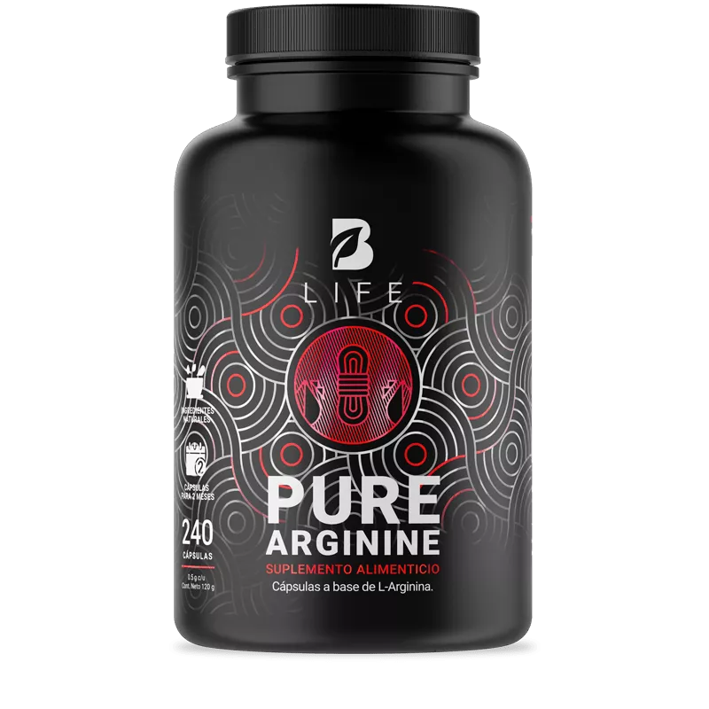 B Life Sports: Pure Arginine 240 Cápsulas (D)