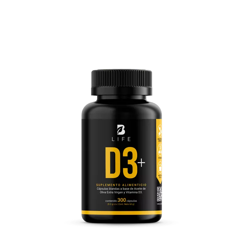 [BLND3-400] B Life: Safflower Oil D3 Blend 400UI 300 Softgels (D)