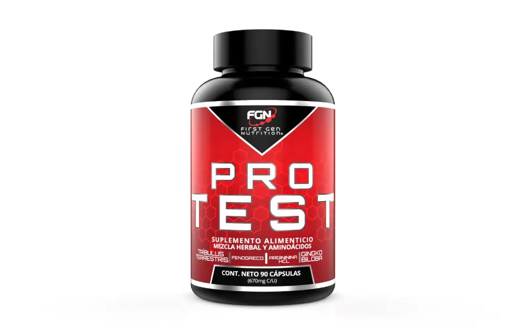 First Gen Nutrition: Pro Test 90 Cápsulas