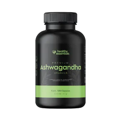 Healthy Essentials: Ashwagandha Premium 180 Cápsulas