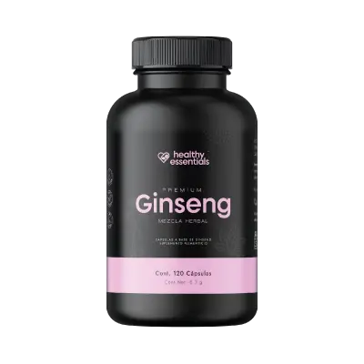 Healthy Essentials: Ginseng Premium 180 Cápsulas