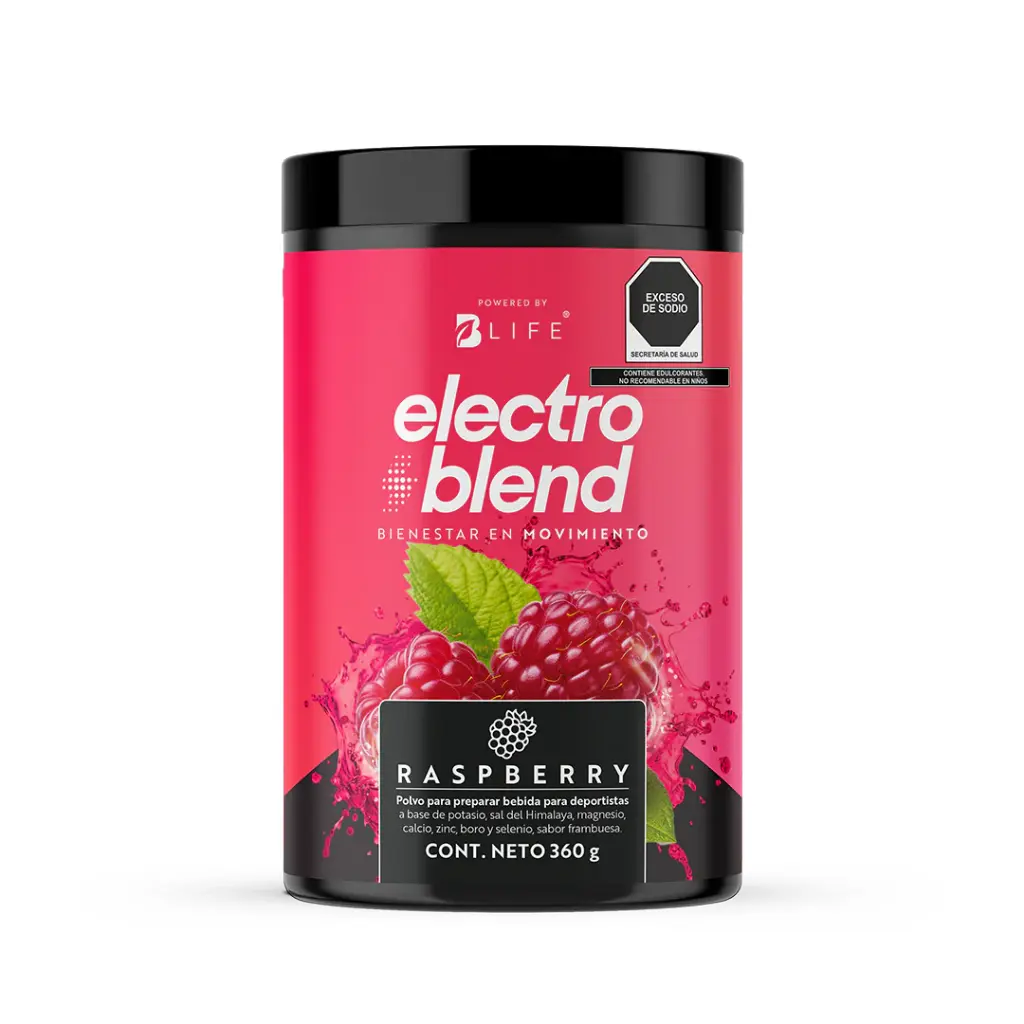 B Life: Electro Blend 360g Raspberry (D)