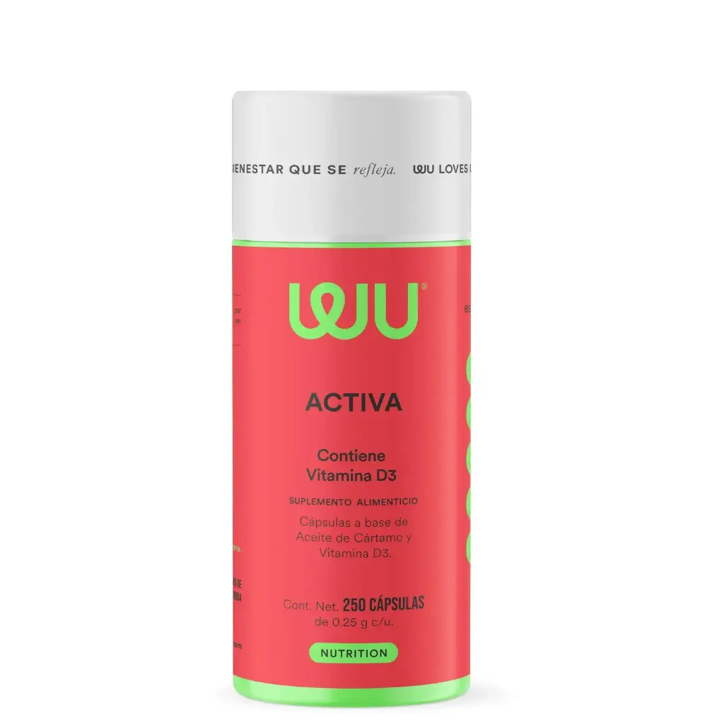 [WUACTI] WU: Activa 250 Cápsulas