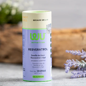 [WURESWURESVERATROLVERATROL] WU: Resveratrol 120 Cápsulas