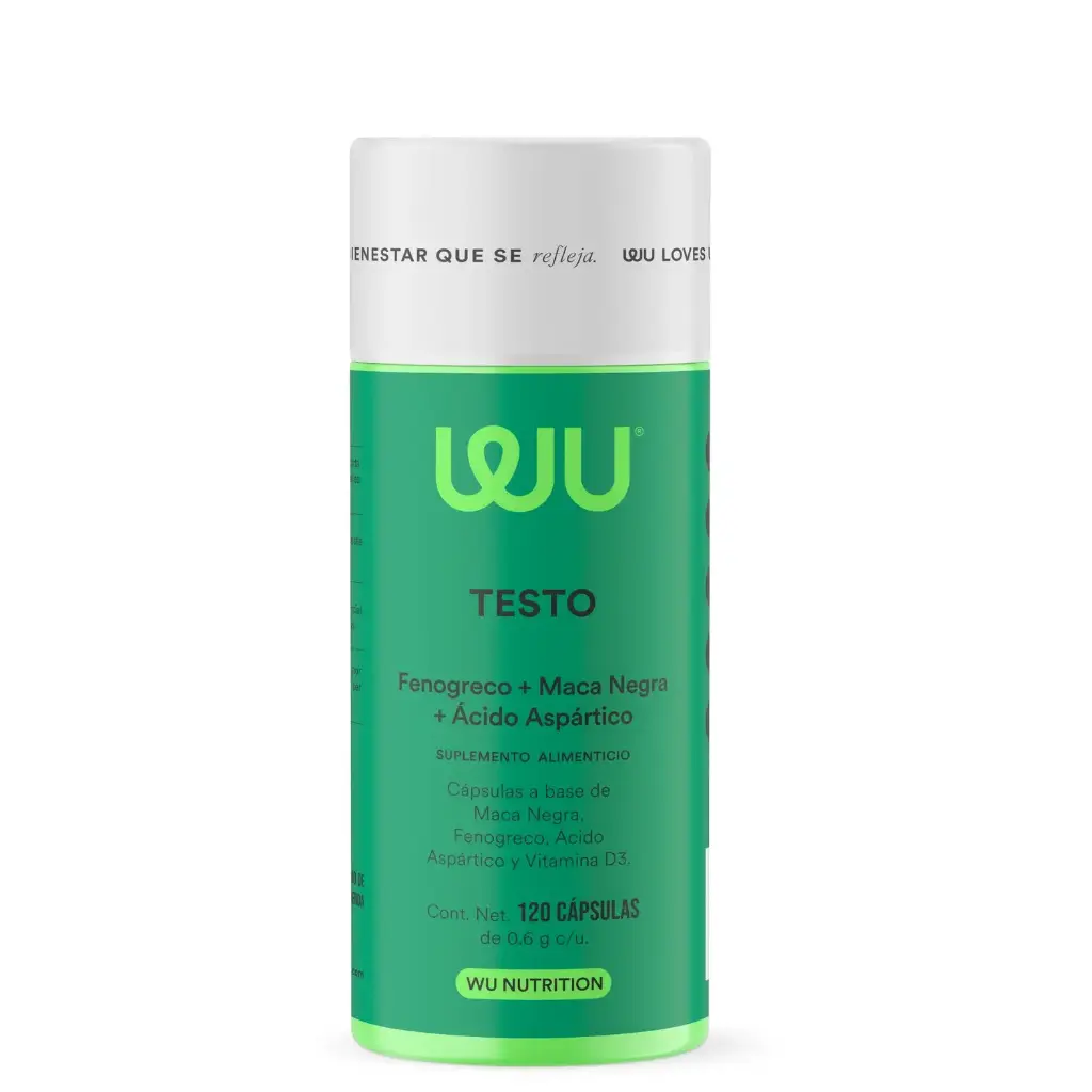 WU: Testo 120 Cápsulas