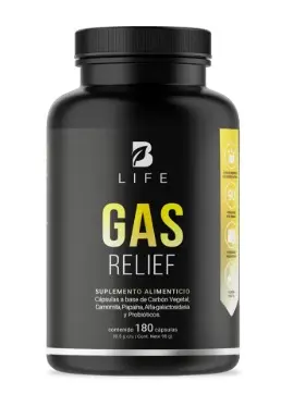 B Life: Gas Relief 180 Cápsulas