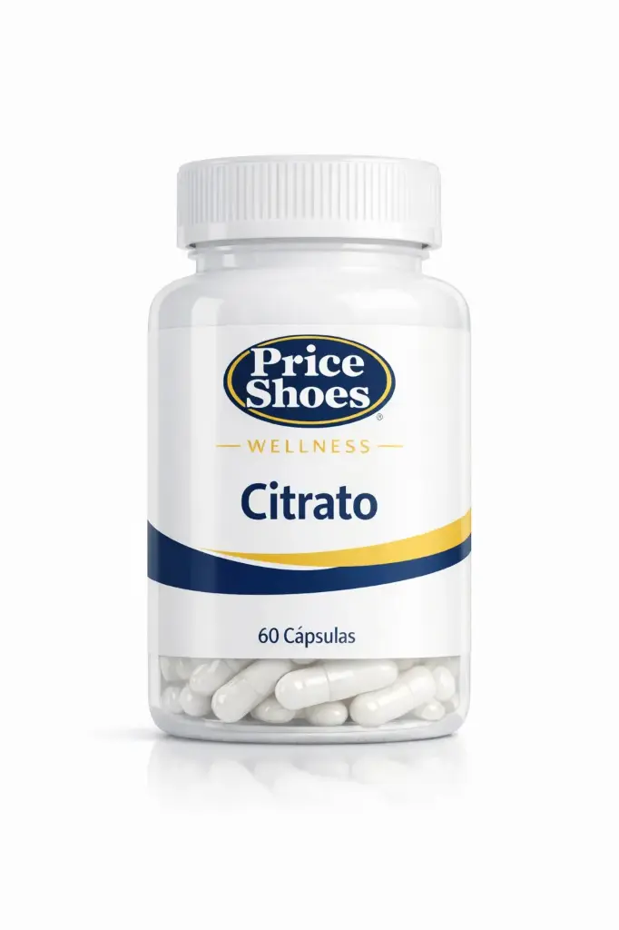 Price Shoes: Citrato de Magnesio 60 Cápsulas