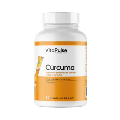 VitaPulse: Cúrcuma 15 Cápsulas