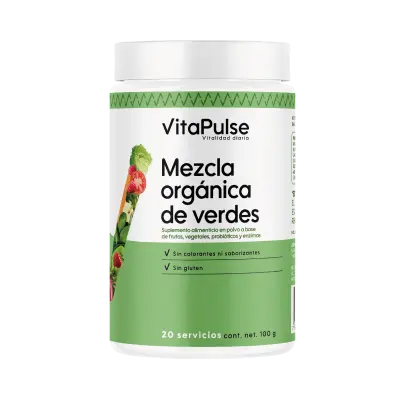 VitaPulse: Mezcla Orgánica de Verdes 75g
