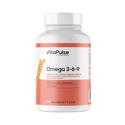 VitaPulse: Omega 3-6-9 15 Cápsulas Blandas