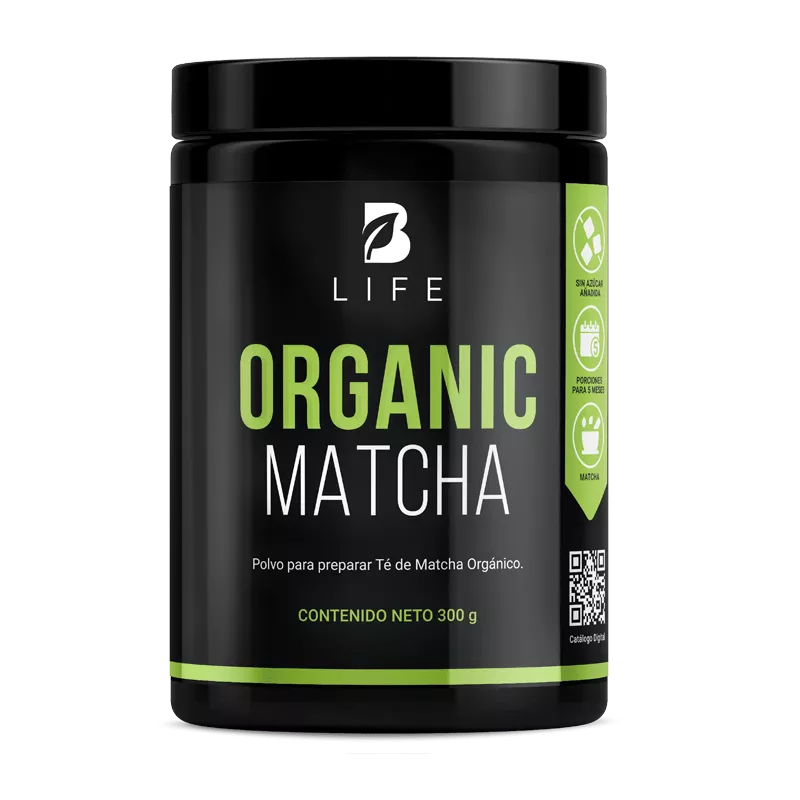 B Life: Organic Matcha en Polvo | Matcha Orgánica 300g (D)